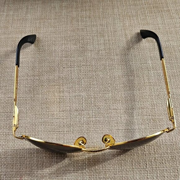 Lozza Women Vintage Sunglasses Gold Tone Frame Eye Wear Made in Italy - Picture 13 of 14